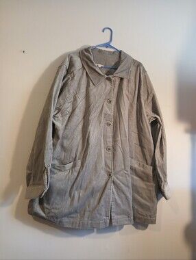 Woman Within Gray Corduroy Jacket. Size 2X. NWOT